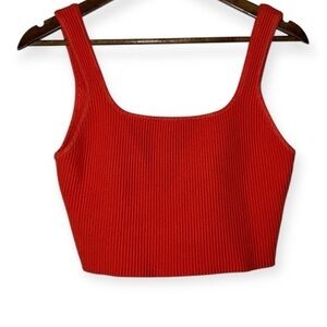 House of Harlow ribbed cropped tank SIZE MEDIUM